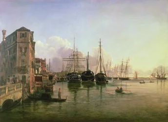 View of The Strada Nuova, Venice